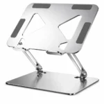 Soporte Aluminio Premium plegable con puertos USB movar colombia