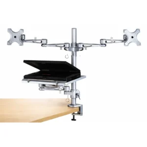 Brazo Triple Premium 2 Monitores Y Portátil movar colombia