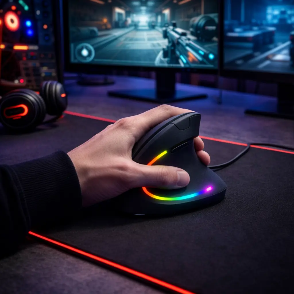 Mouse Inalámbrico Ergonómico JR-322 - Imagen 2